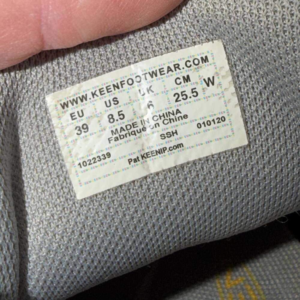 KEEN Terradora II Vent Women’s Hiking Shoes Drizzle/Ocean Wave Size 8.5 - Picture 10 of 11